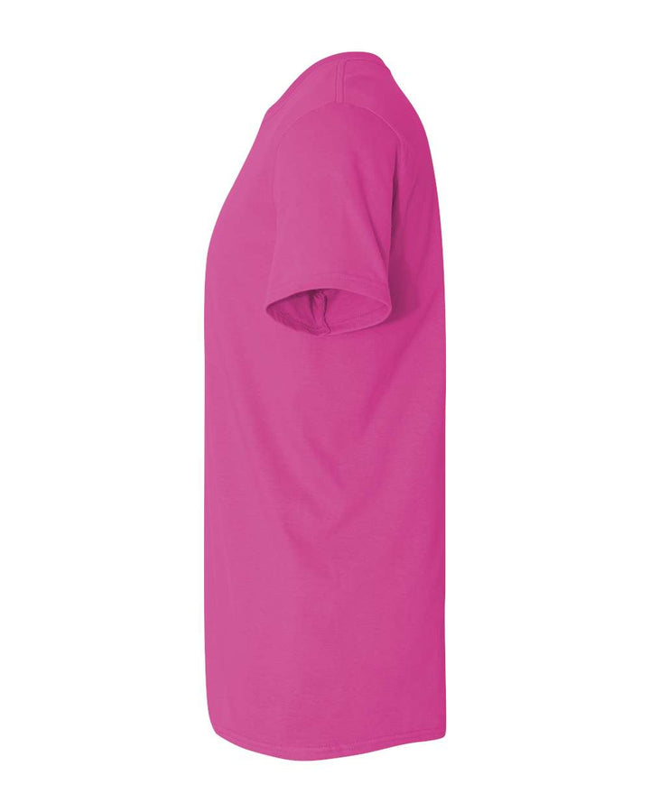 Left View of Heliconia Softstyle® T-Shirt - 64000