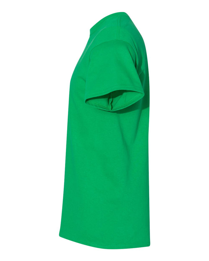 Left View of Irish Green Heavy Cotton™ T-Shirt - 5000