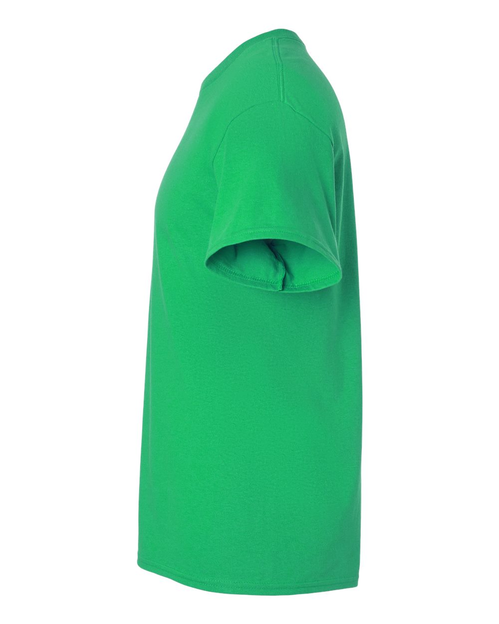 Left View of Irish Green Ultra Cotton® T-Shirt - 2000