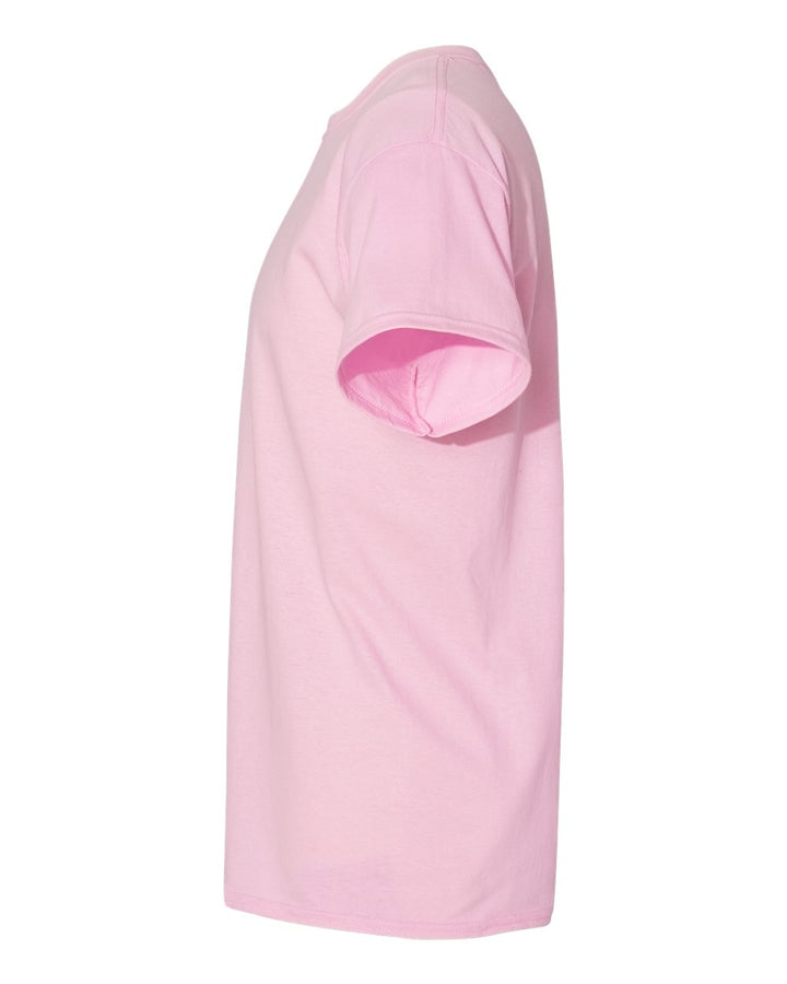 Left View of Light Pink Heavy Cotton™ T-Shirt - 5000