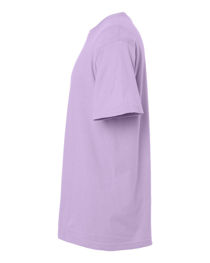 Left View of Orchid Vintage Garment-Dyed T-Shirt - 6500M