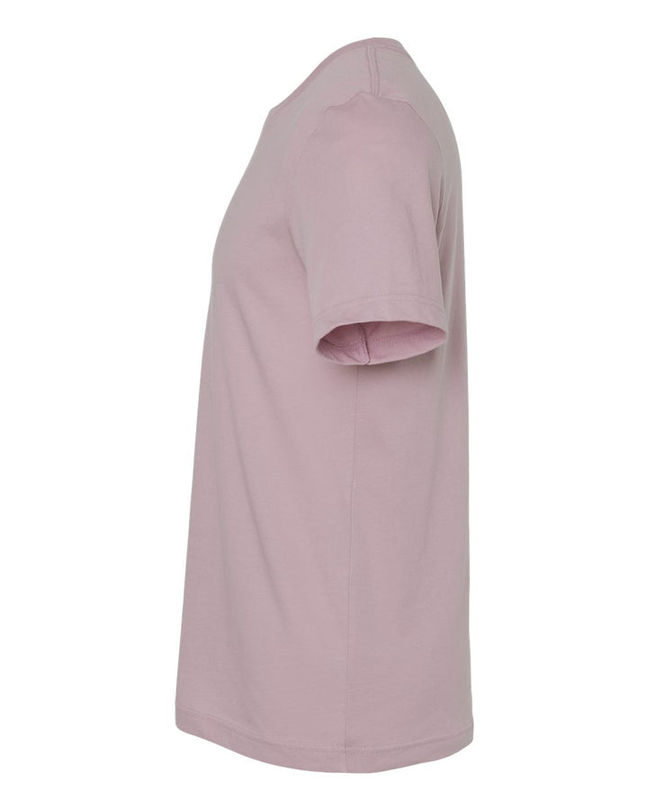 Left View of Pink Gravel Jersey Tee - 3001