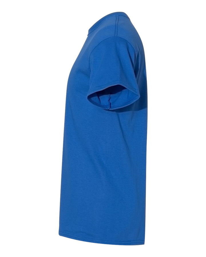 Left View of Royal Heavy Cotton™ T-Shirt - 5000