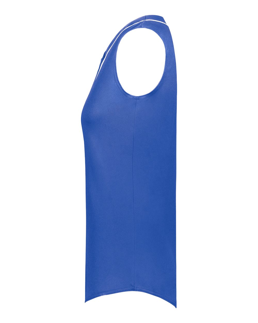 Left View of Royal/ White Women's Cutter Jersey - 6913