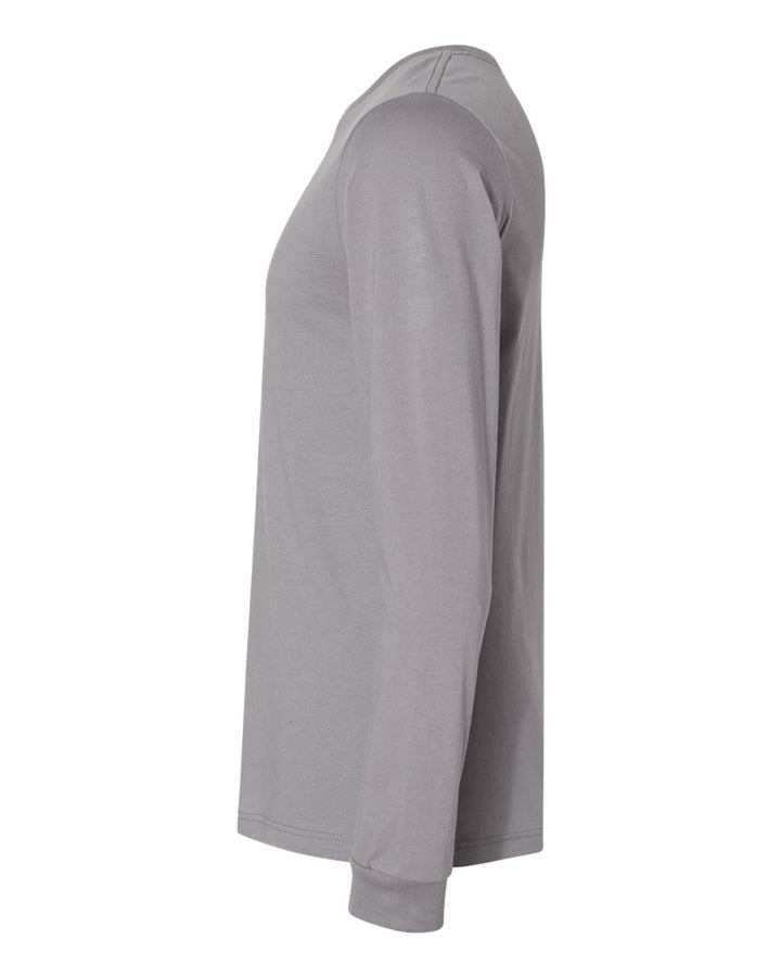 Left View of Storm Jersey Long Sleeve Tee - 3501