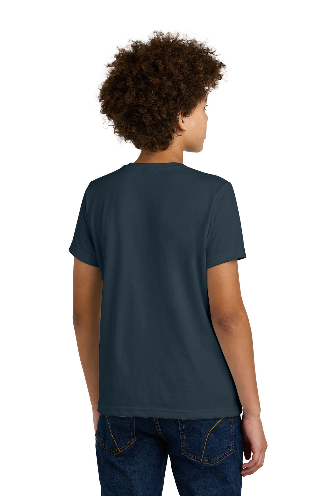 MdntNavy Next Level Apparel Youth CVC Tee NL3312