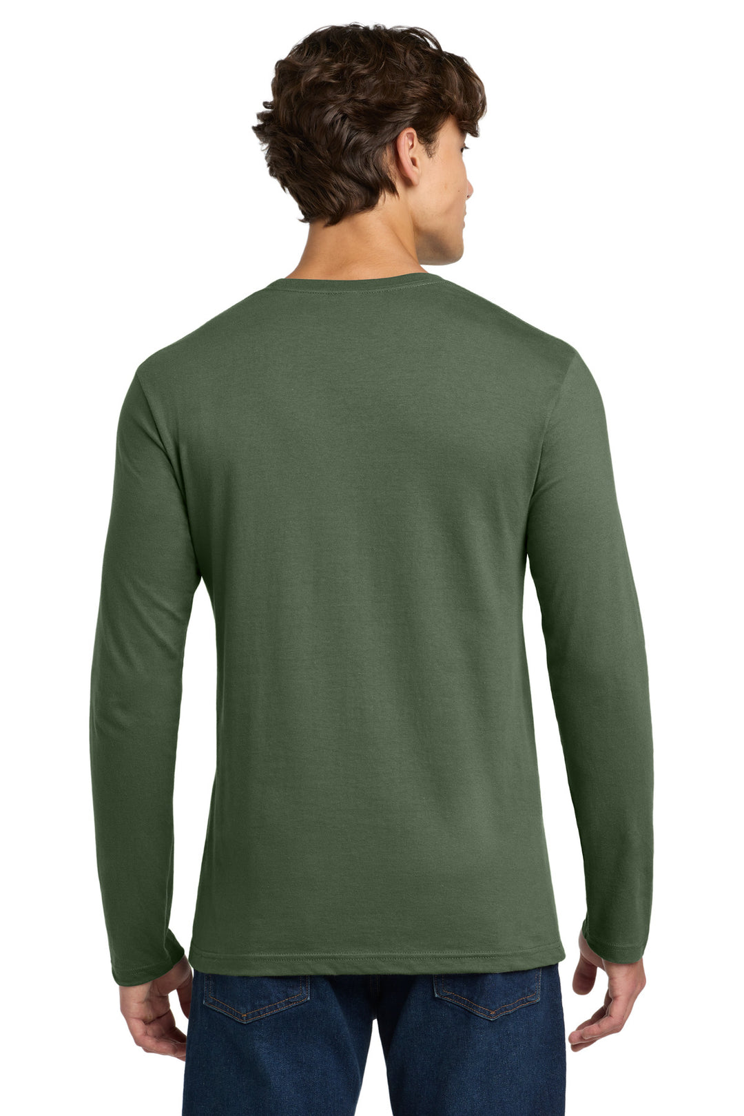 MilGreen Gildan Softstyle Long Sleeve T-Shirt. 64400