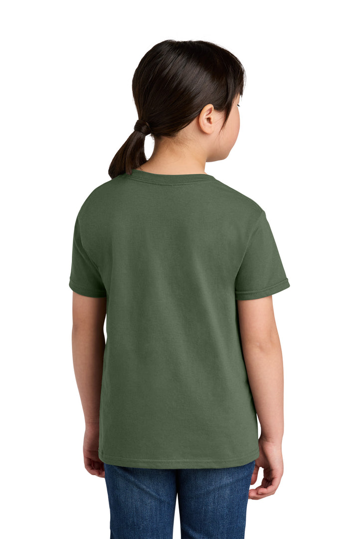 MilGreen Gildan Youth Softstyle T-Shirt 64000B