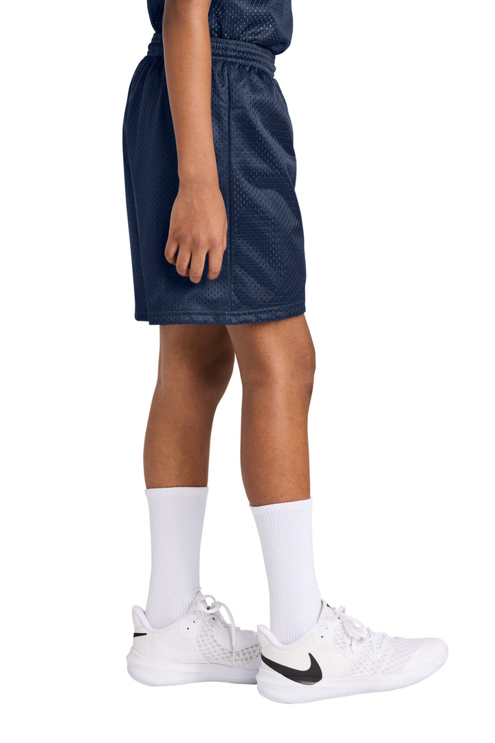 Navy A4 Youth Sprint 6" Mesh Short A4NB5301
