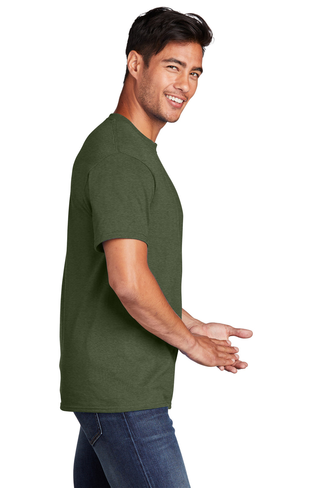 OlvDrabGnH Port & Company - Core Cotton Tee. PC54