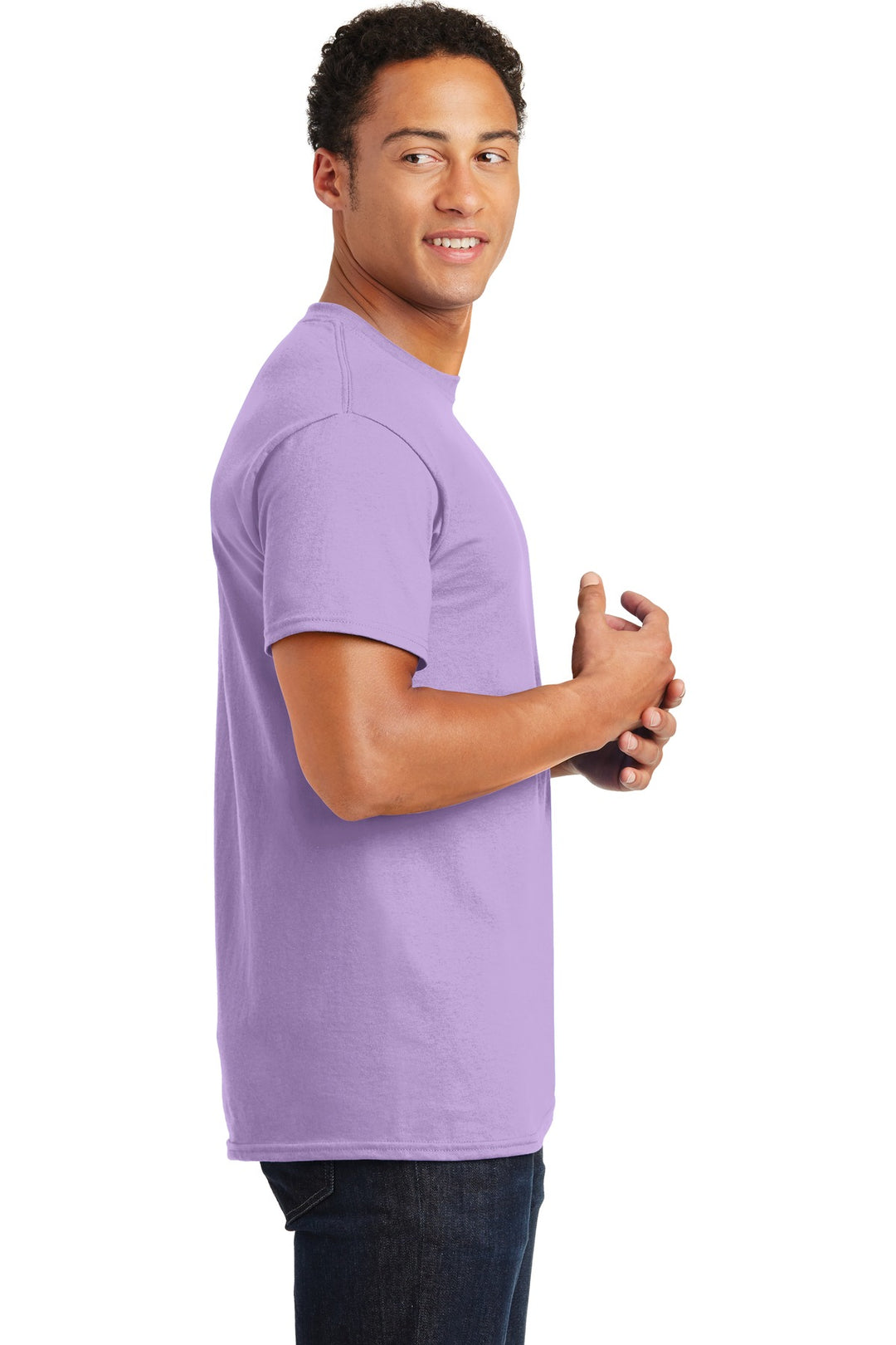 Orchid Gildan - Ultra Cotton 100% US Cotton T-Shirt. 2000