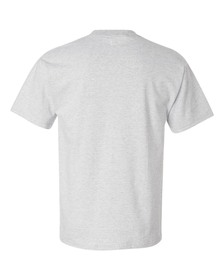 Rear View of Ash Beefy-T® T-Shirt - 5180
