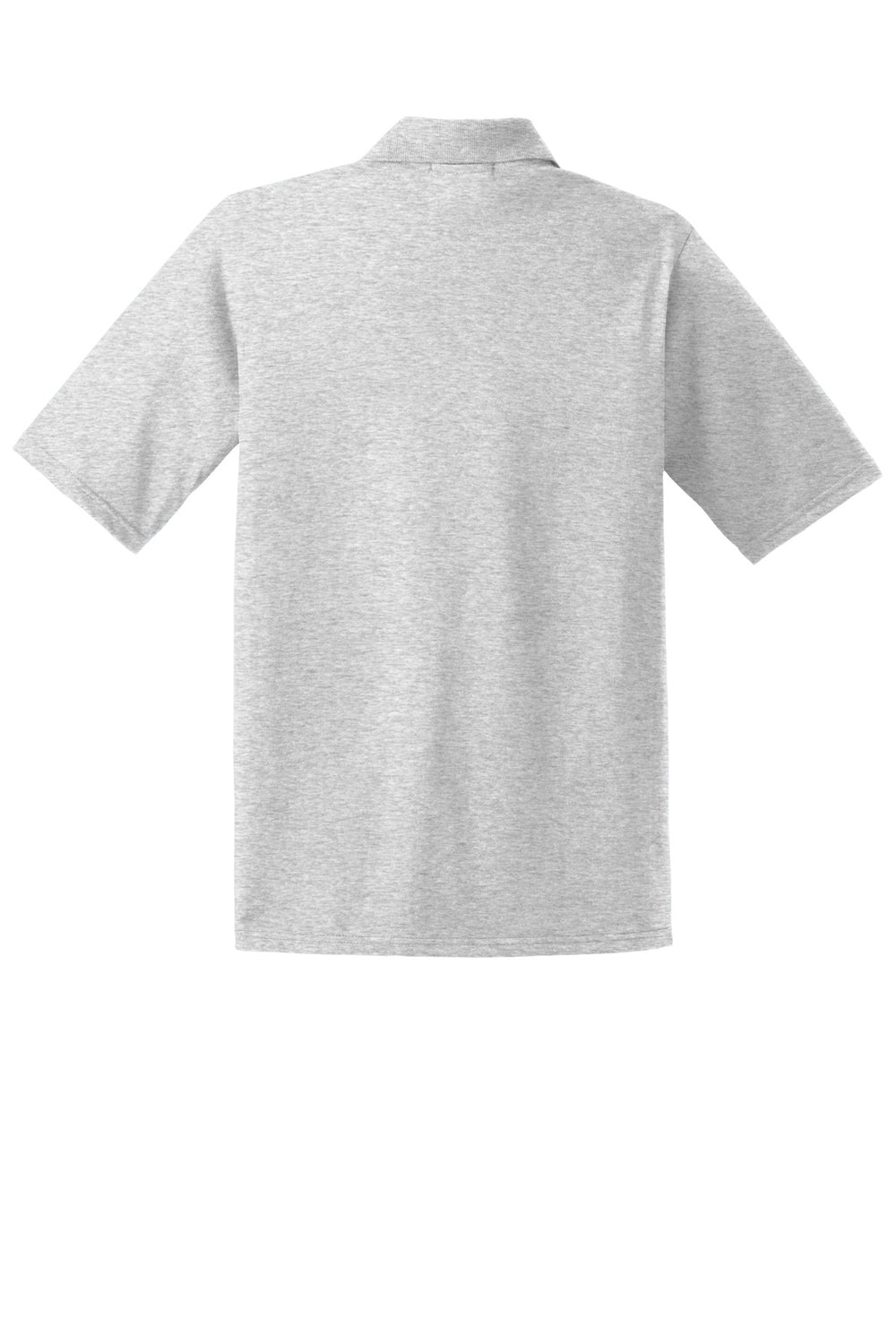 Rear View of Ash Jerzees Dri-Power Pocket Sport Shirt. 436MP