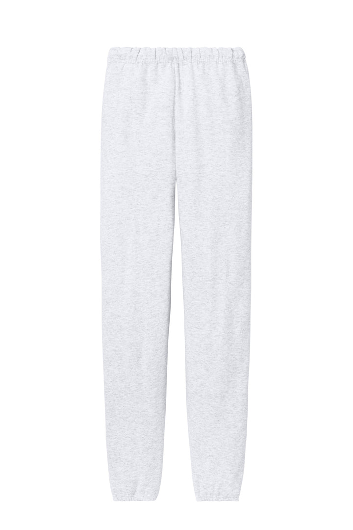 Rear View of Ash Jerzees - NuBlend Sweatpant. 973M