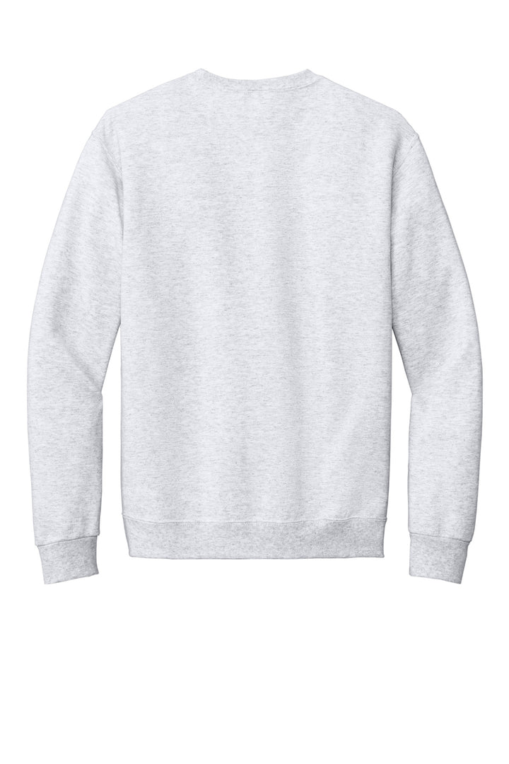 Rear View of Ash Jerzees Super Sweats NuBlend - Crewneck Sweatshirt. 4662M