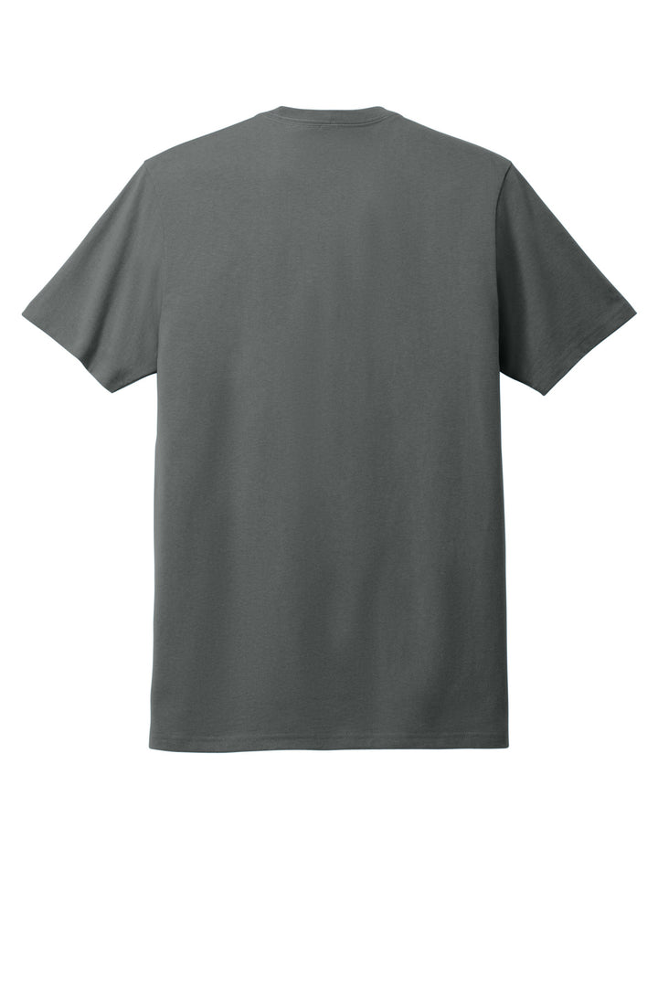Rear View of AshGrey Allmade Unisex Heavyweight Recycled Cotton Tee AL3000
