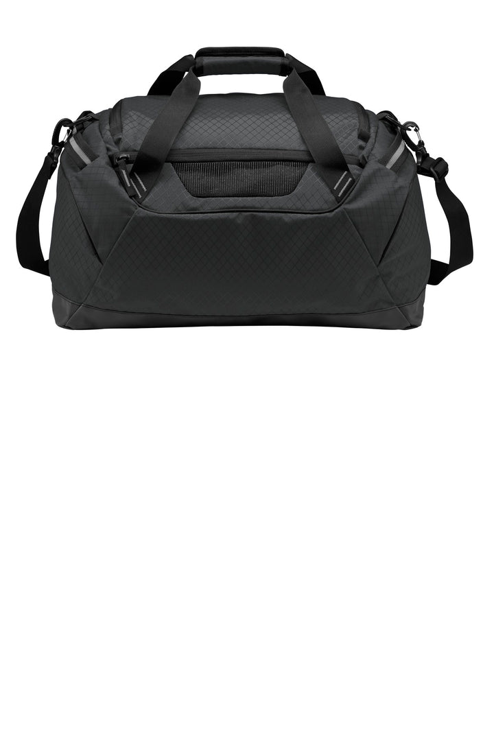 Rear View of Black OGIO Catalyst Duffel. 95001