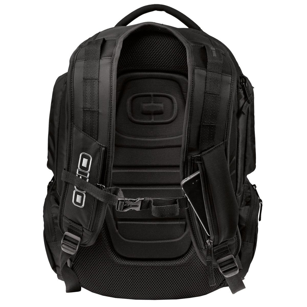 Rear View of Black OGIO - Squadron Pack. 411047