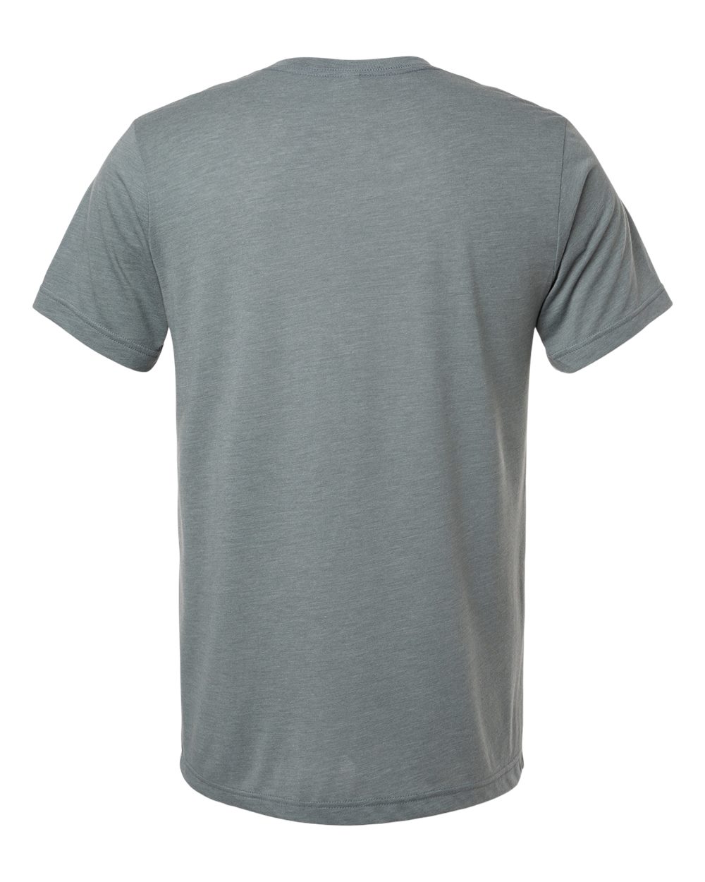 Rear View of Blue Storm Triblend Triblend Tee - 3413