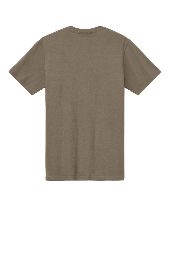 Rear View of BrnSavana Gildan Softstyle Midweight Tee 65000