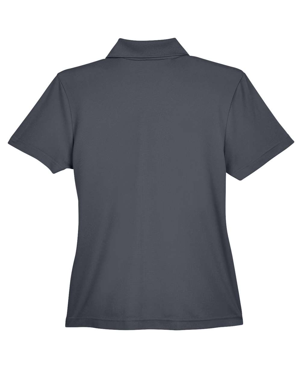 Rear View of Carbon Women's Origin Performance Piqué Polo with Pocket - 78181P