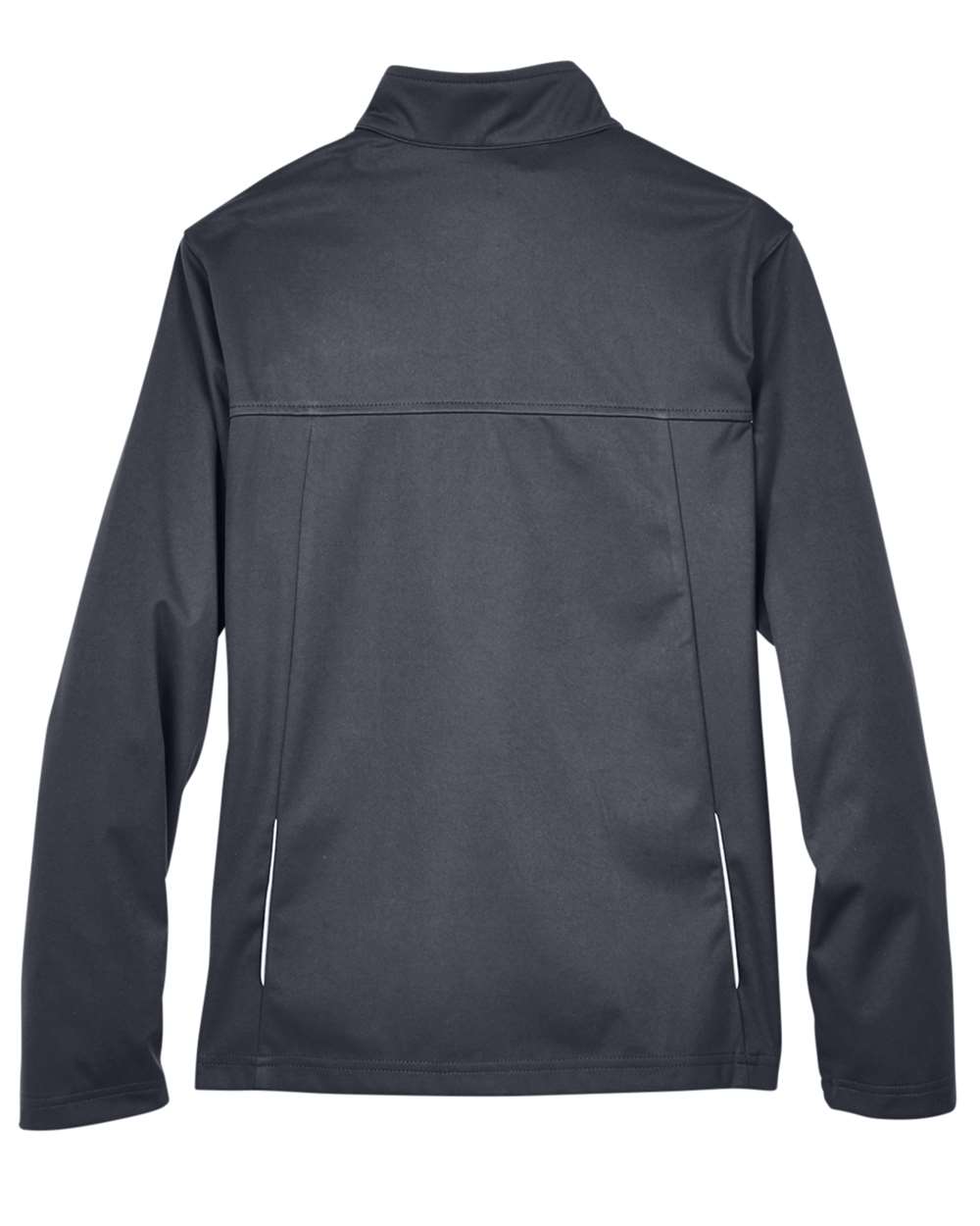 Rear View of Carbon Women's Techno Lite Three-Layer Knit Tech-Shell - CE708W