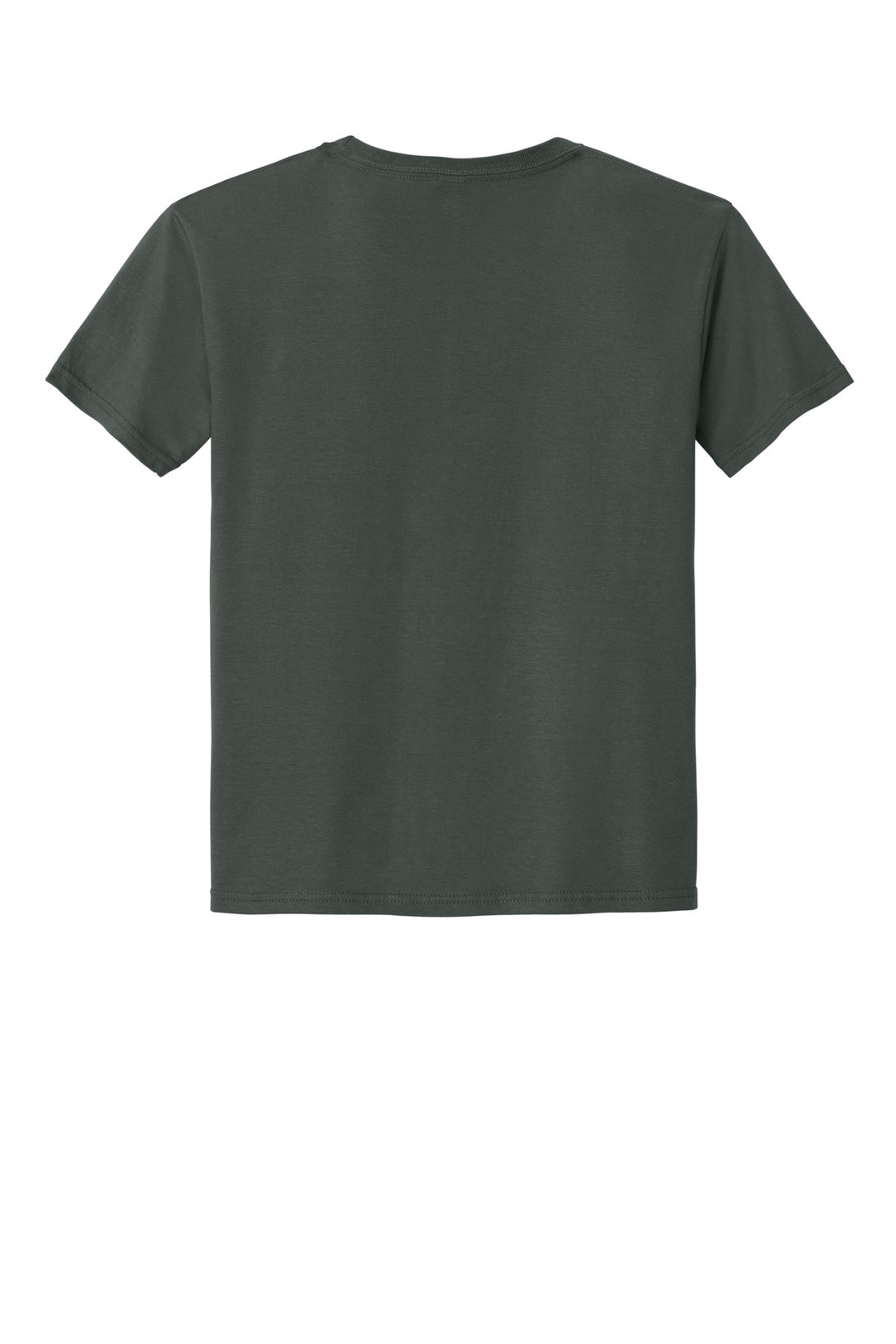 Rear View of CharGrey Jerzees Classics Youth Cotton T-Shirt 363Y