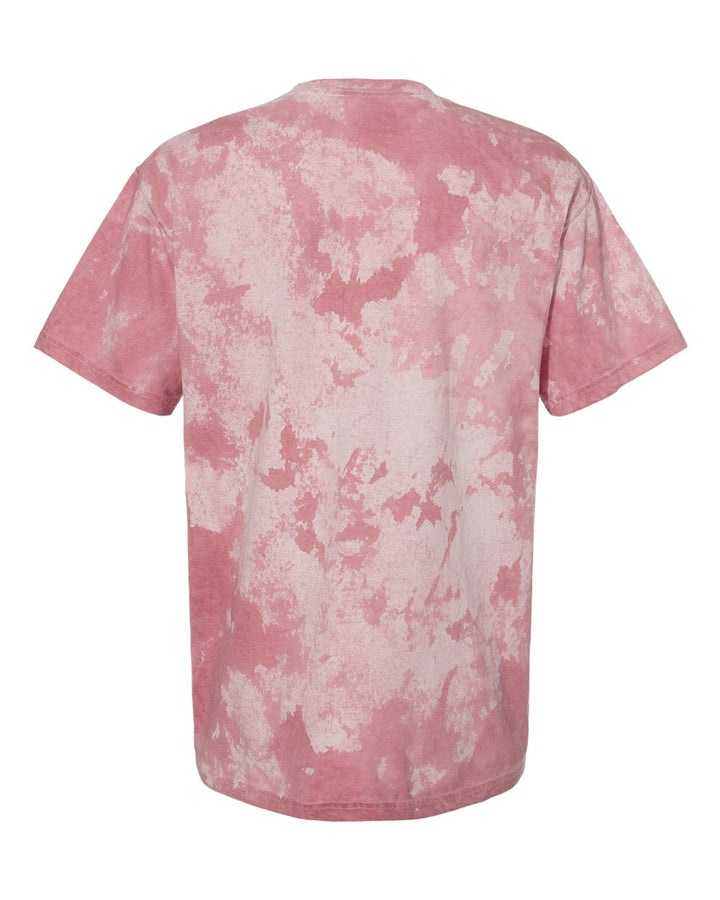 Rear View of Clay Colorblast™ Heavyweight T-Shirt - 1745
