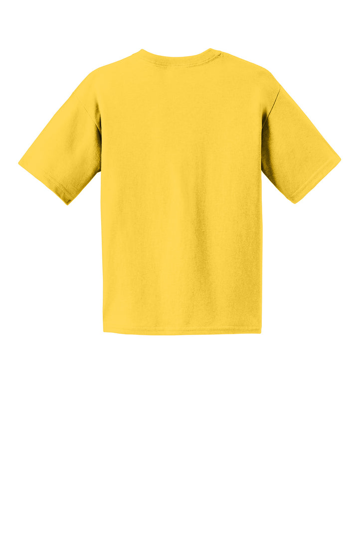 Rear View of Daisy Gildan - Youth Ultra Cotton 100% US Cotton T-Shirt. 2000B