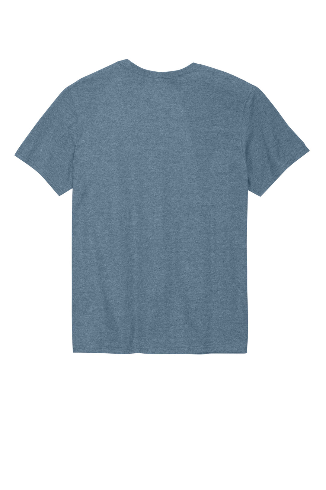 Rear View of DenimHthr Jerzees Premium Blend Ring Spun T-Shirt 560M