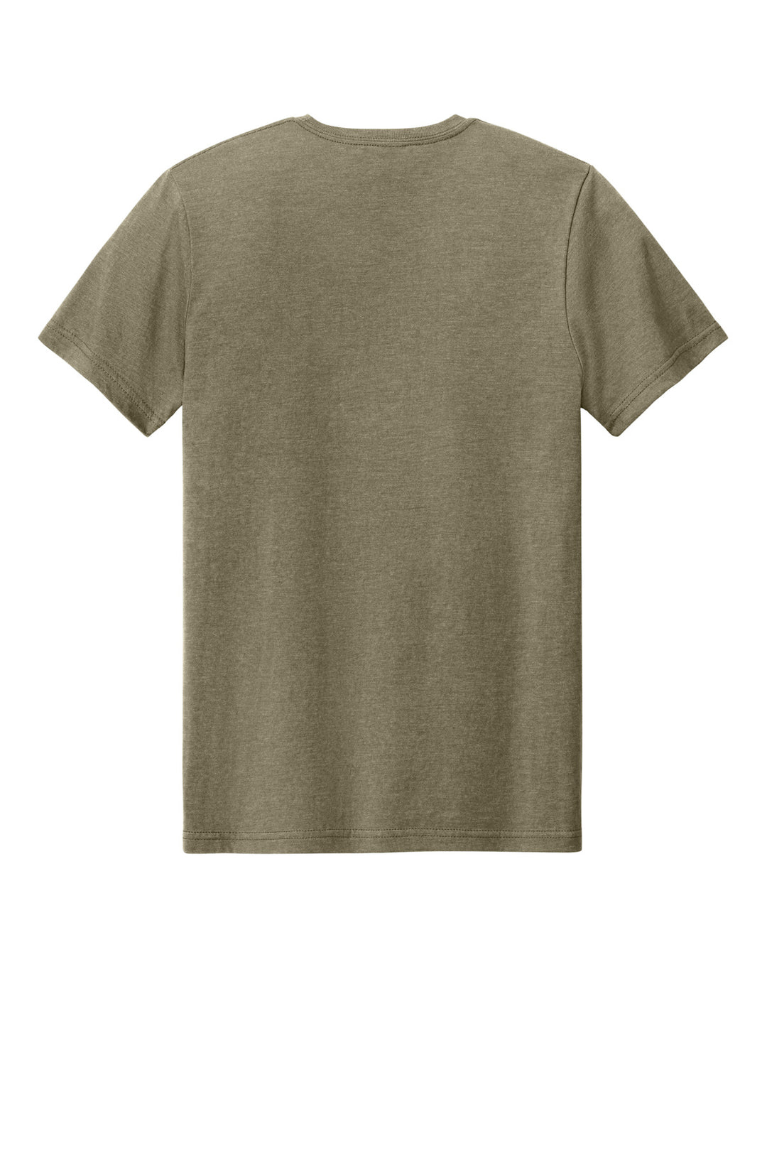 Rear View of DuneMist Gildan Softstyle CVC Tee 64000CVC
