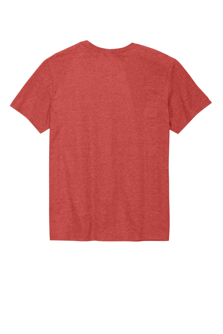 Rear View of FieryRdHt Jerzees Premium Blend Ring Spun T-Shirt 560M
