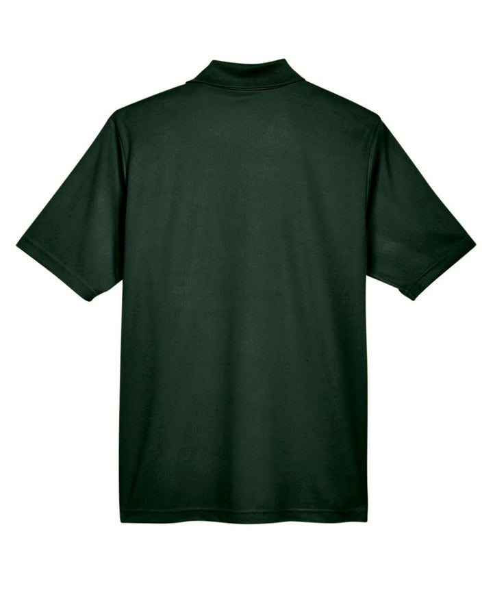 Rear View of Forest Men's Origin Performance Piqué Polo - 88181