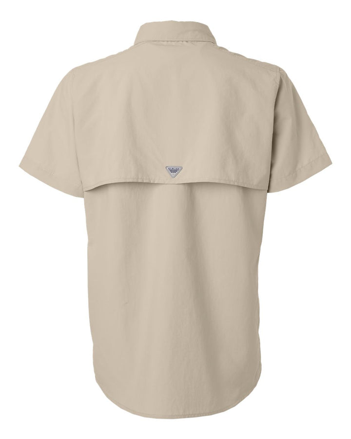 Rear View of Fossil Women's PFG Bahama™ Short Sleeve Shirt - 212473
