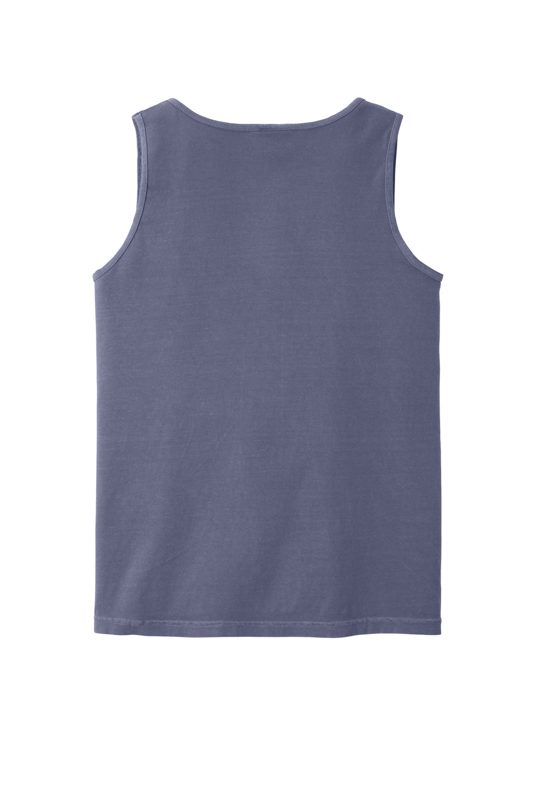 Rear View of Grape COMFORT COLORS Heavyweight Ring Spun Tank Top. 9360