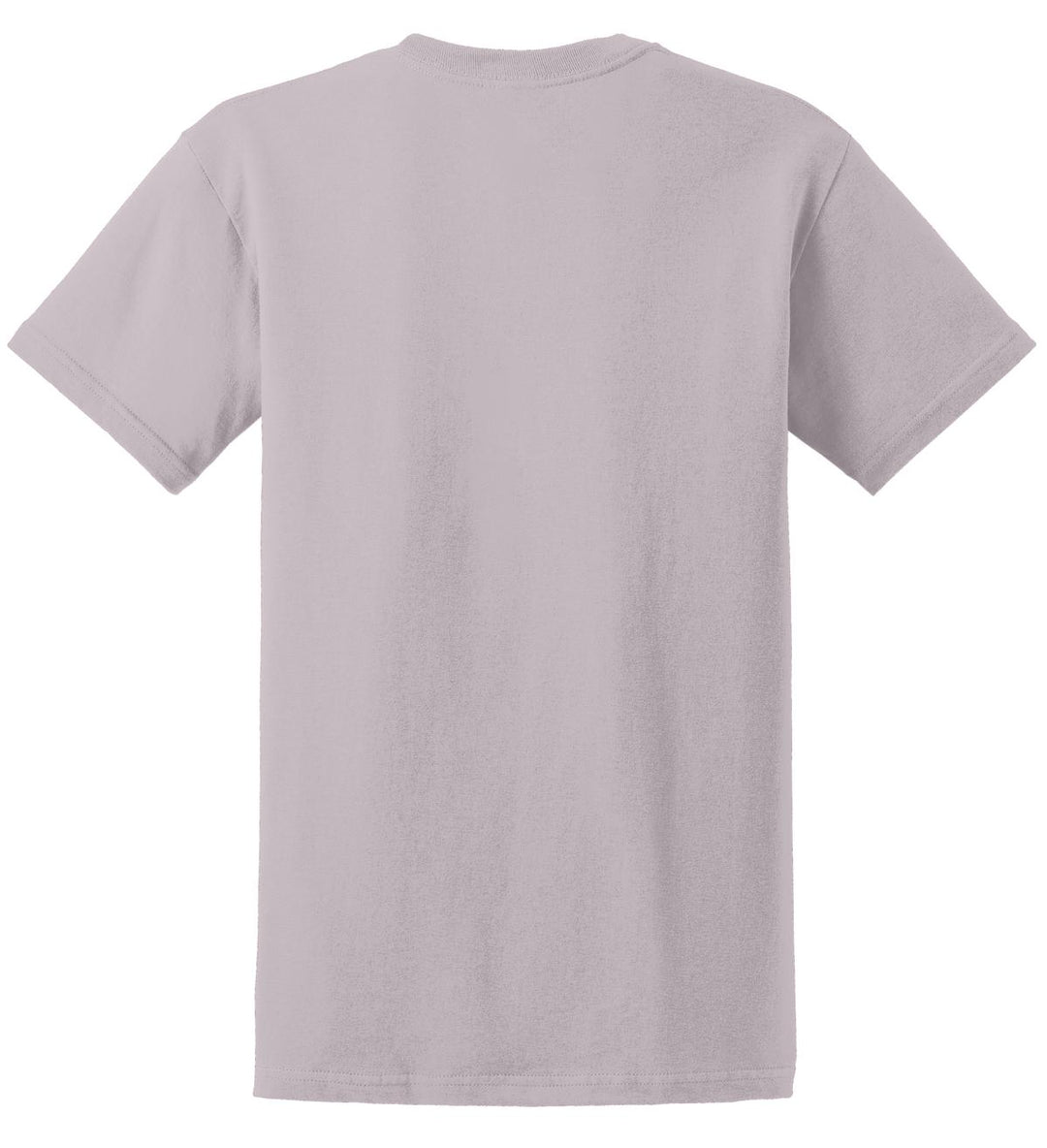Rear View of Ice Grey Gildan - Ultra Cotton 100% US Cotton T-Shirt. 2000