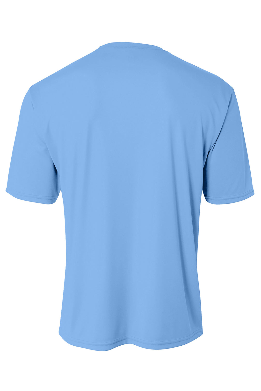Rear View of LightBlue A4 Youth Cooling Performance Short Sleeve Tee A4NB3142