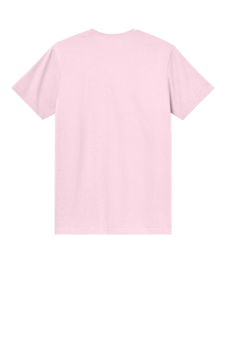 Rear View of LightPink Gildan Light Cotton Tee 3000
