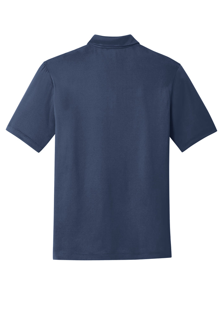 Rear View of Midnight Navy Nike Dri-FIT Legacy Polo. 883681