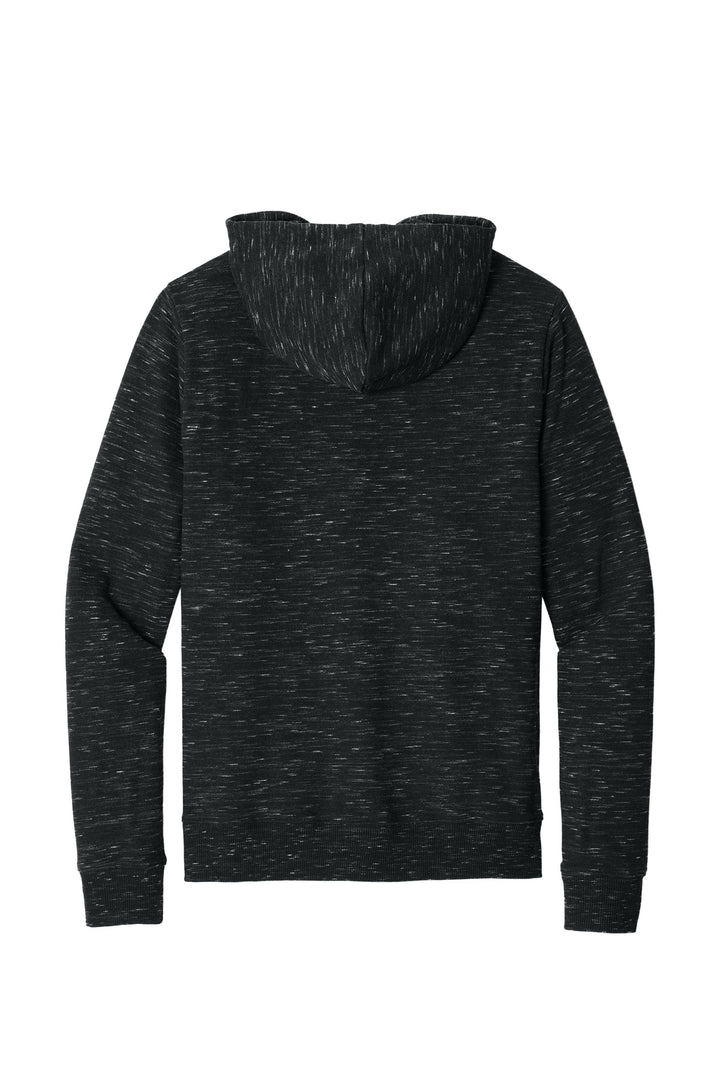 Rear View of MtrBkSpcDy LIMITED EDITION tentree Space Dye Fleece Classic Hoodie TTCM4413