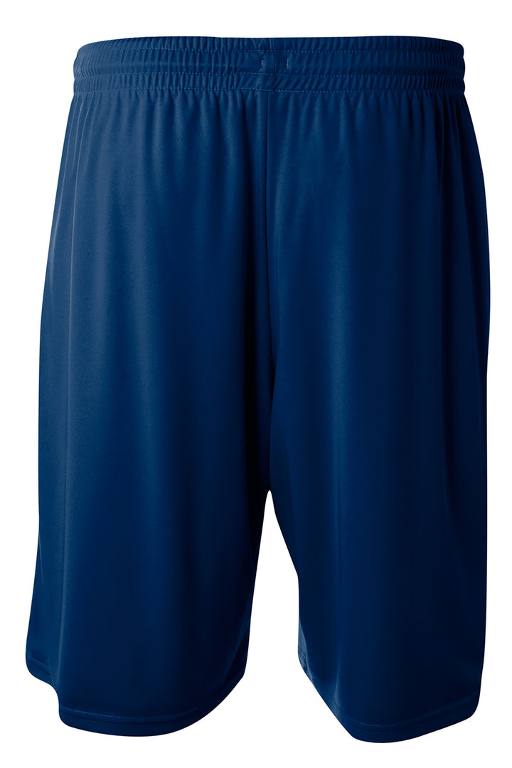 Rear View of Navy A4 Cooling Performance 7" Short A4N5244