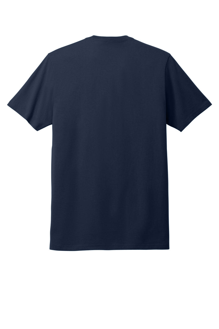 Rear View of NghtSkyNvy Allmade Unisex Heavyweight Recycled Cotton Tee AL3000