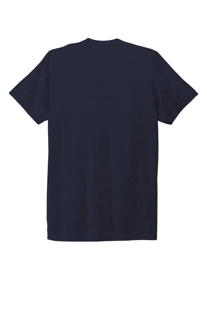 Rear View of NghtSkyNvy Allmade Unisex Tri-Blend Tee AL2004