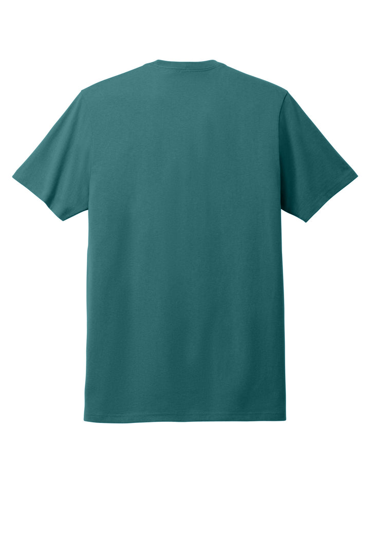 Rear View of OceanicTl Allmade Unisex Heavyweight Recycled Cotton Tee AL3000
