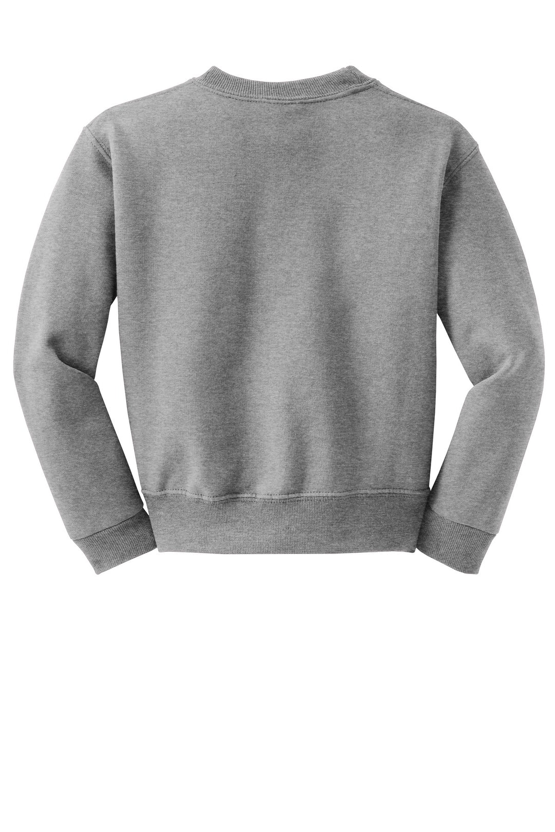 Rear View of Oxford Jerzees - Youth NuBlend Crewneck Sweatshirt. 562B