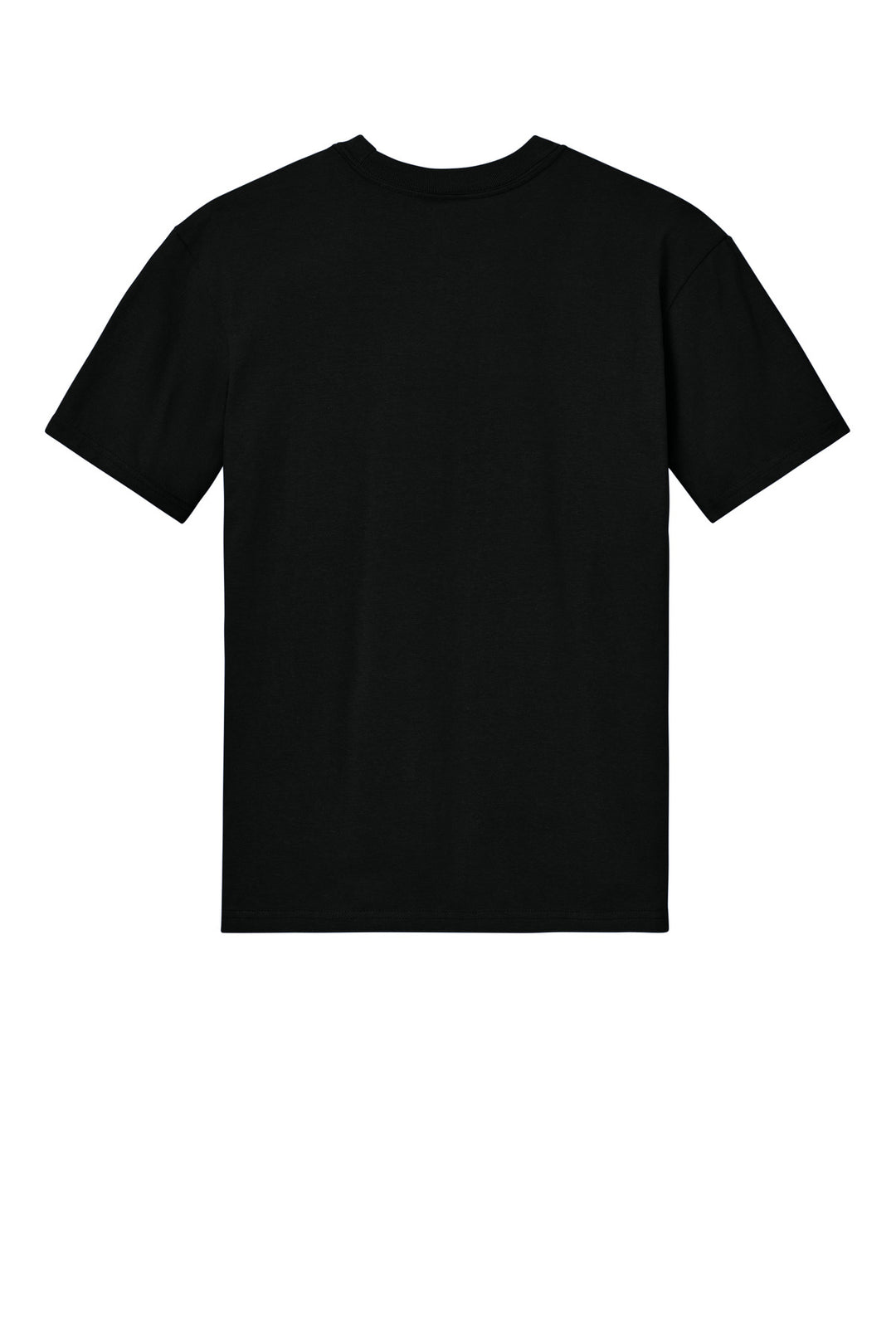 Rear View of PitchBlack Gildan Hammer Maxweight Tee 75000