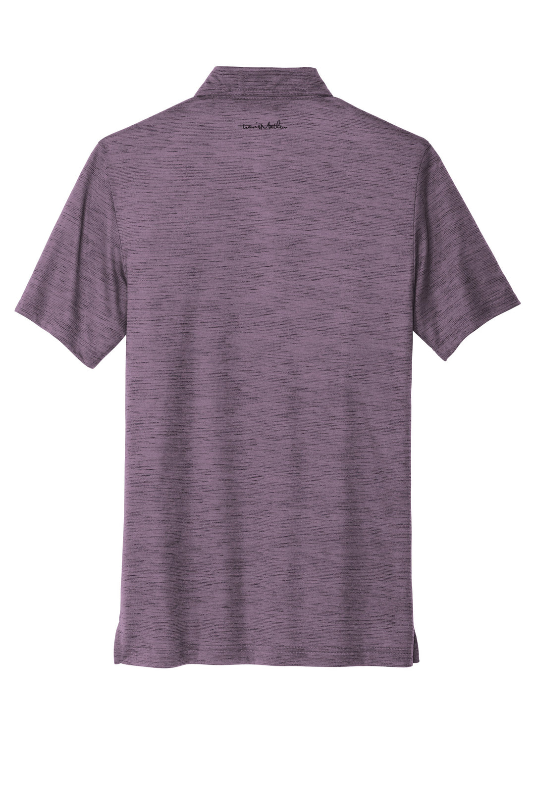 Rear View of PurpleSage TravisMathew Auckland Slub Polo TM1MW451