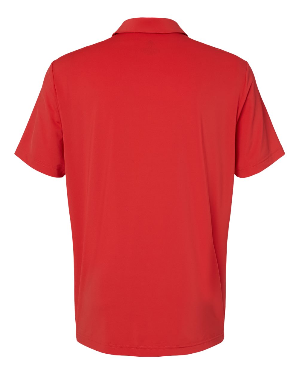 Rear View of Real Coral Ultimate Solid Polo - A514