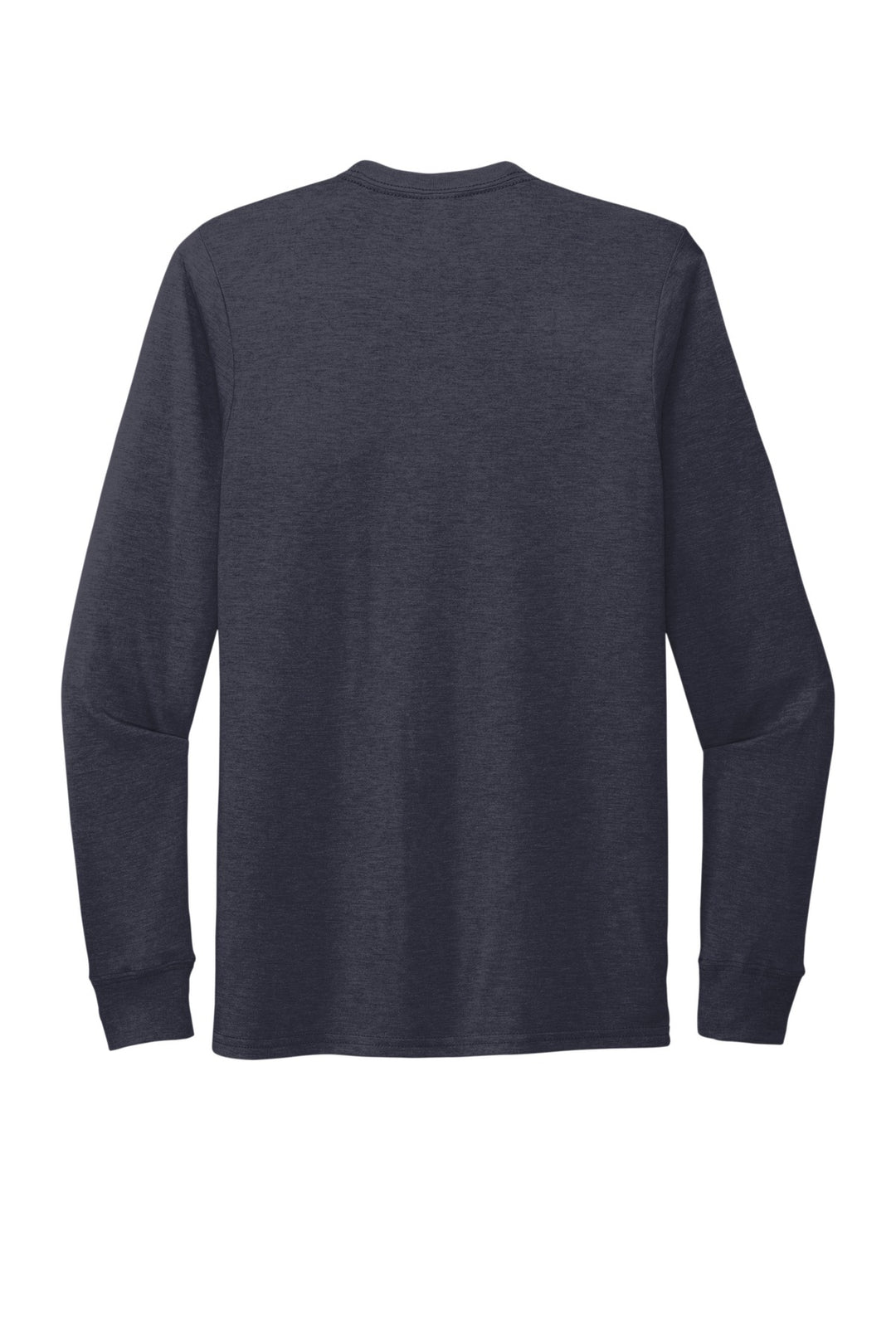 Rear View of Rebel Blue Allmade Unisex Tri-Blend Long Sleeve Tee AL6004
