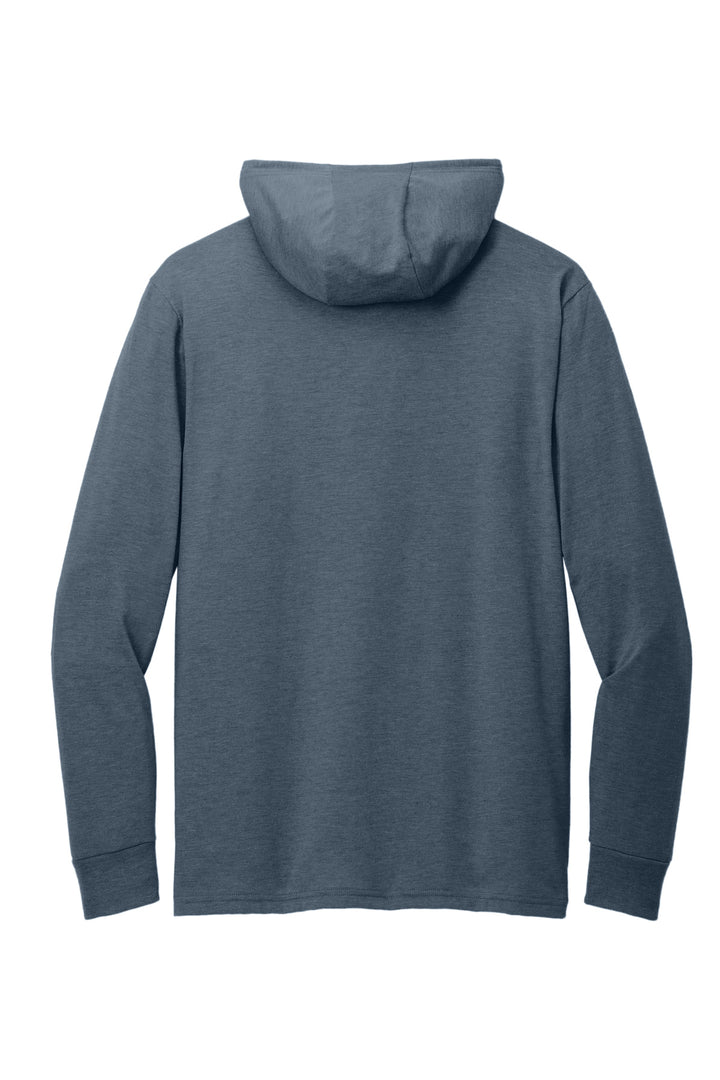 Rear View of RebelBlue Allmade Unisex Tri-Blend Hoodie Tee AL6003